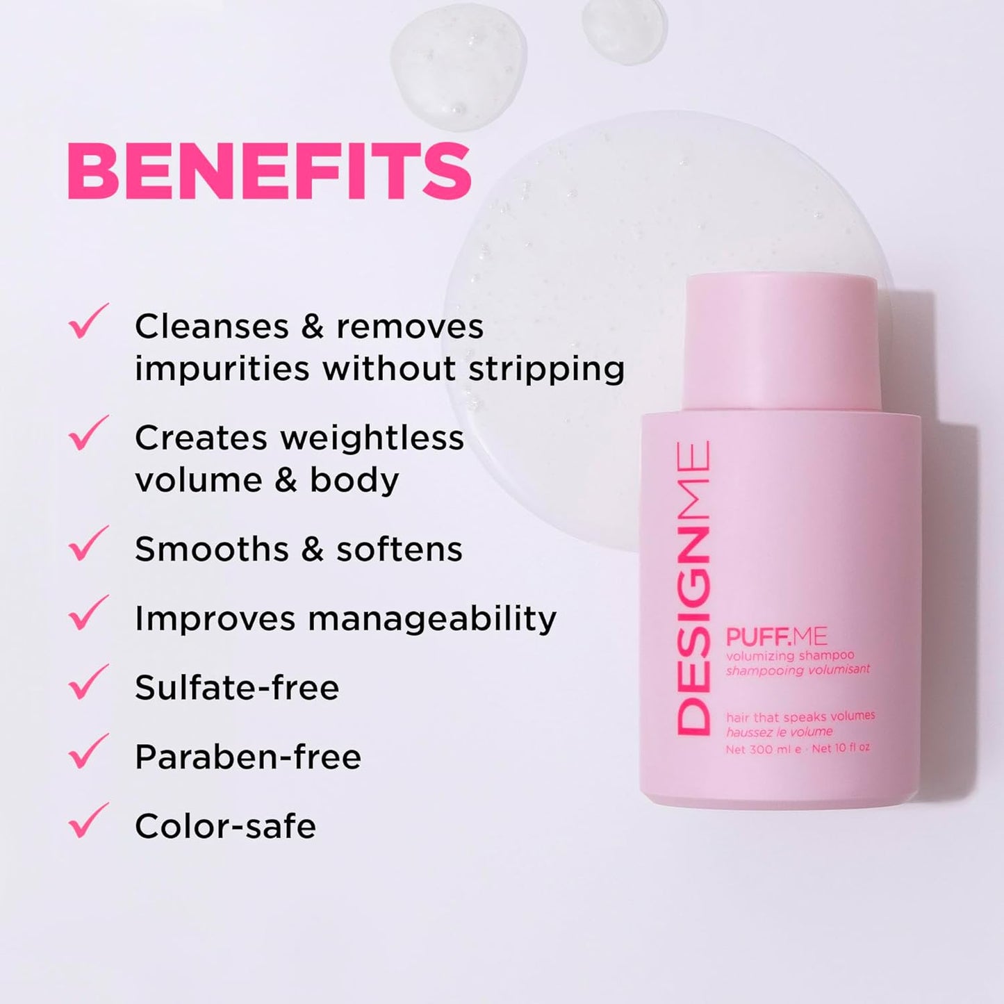DESIGNME PUFF.ME Volumizing Shampoo