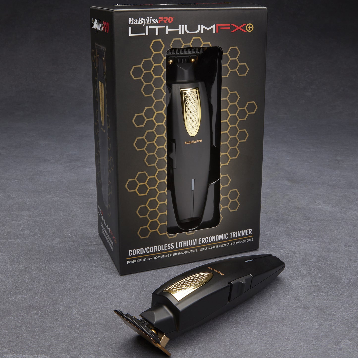 BABYLISSPRO® LITHIUMFX Cord/Cordless Lithium Ergonomic Trimmer